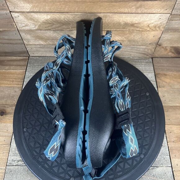 Chaco Women's Size US 9 ZX/2 Blue Diamond Classic Water Resistant Sandals - Picture 6 of 10